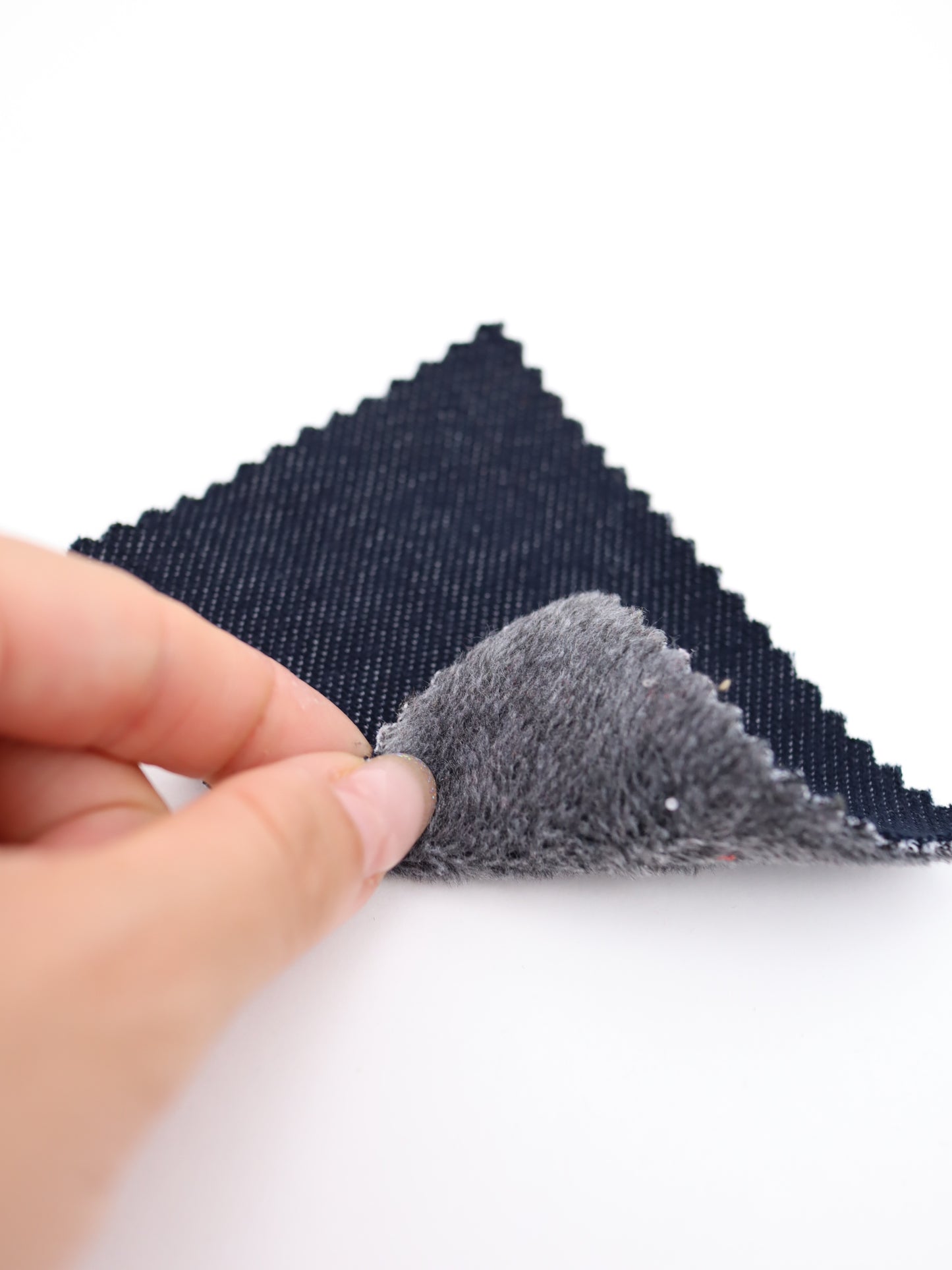 【25AW-041】かわいいリバーシブル裏ミニファースウェット　/0.5ｙあたり=～1105円