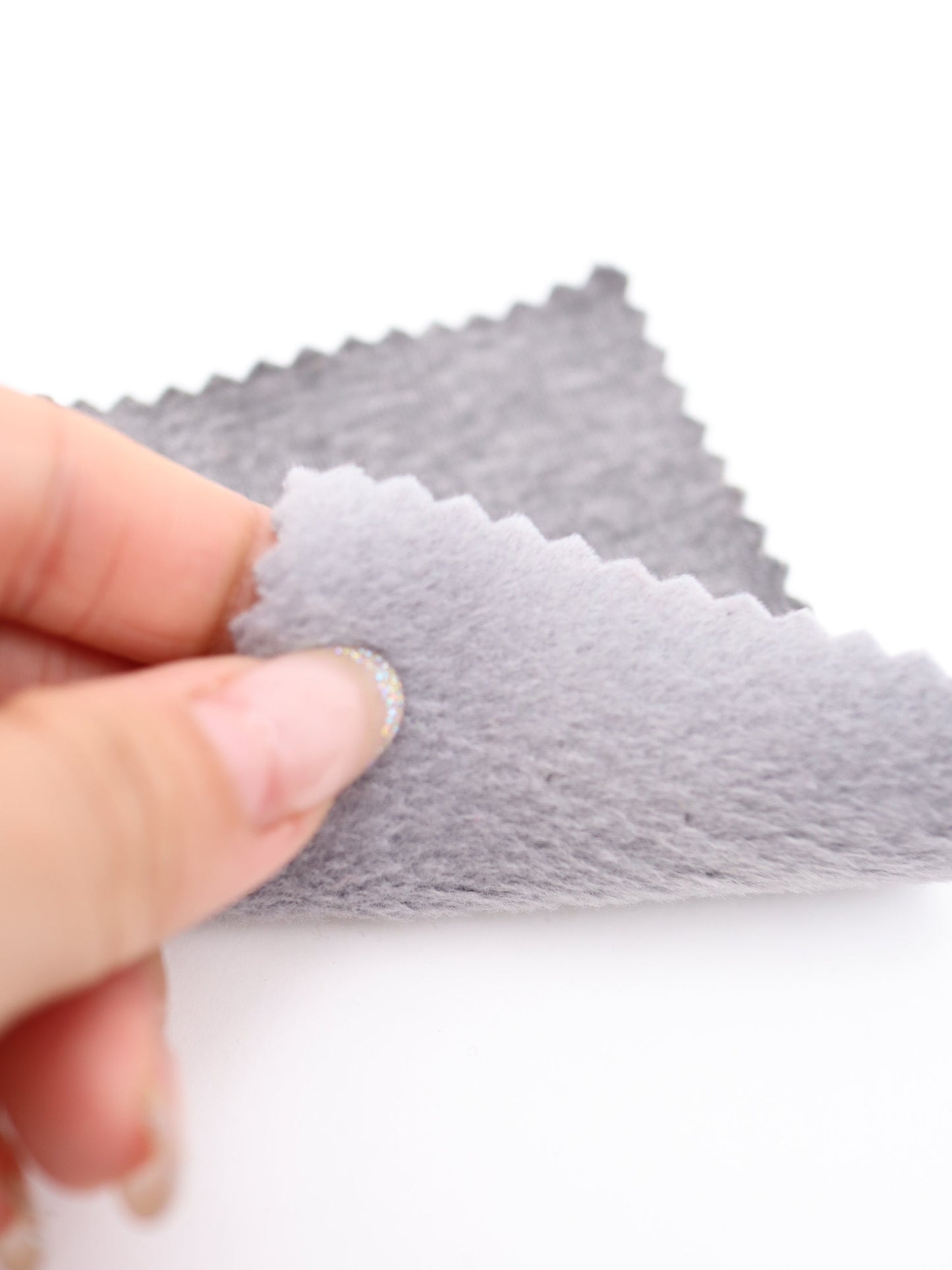 【25AW-041】かわいいリバーシブル裏ミニファースウェット　/0.5ｙあたり=～1105円