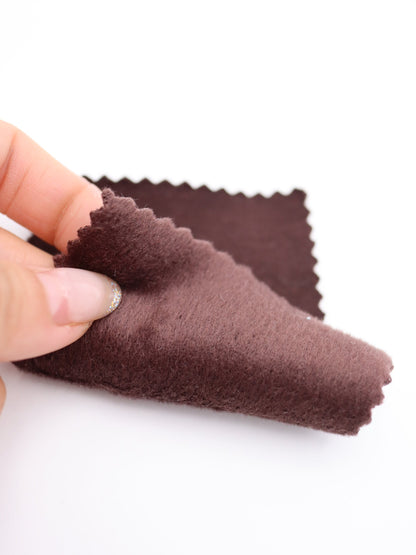 【25AW-041】かわいいリバーシブル裏ミニファースウェット　/0.5ｙあたり=～1105円