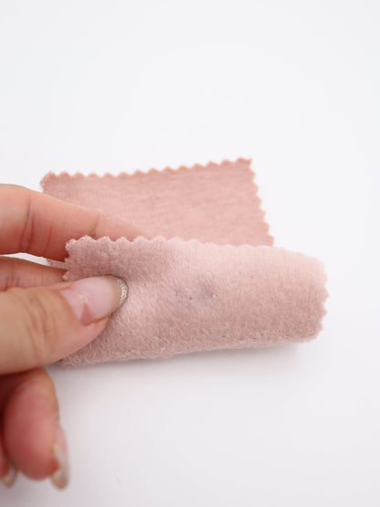 【25AW-041】かわいいリバーシブル裏ミニファースウェット　/0.5ｙあたり=～1105円