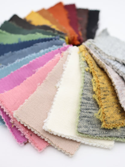 【25AW-040】かわいいリバーシブルWフェイス裏ソフトボアスウェット　/0.5ｙあたり=～1160円