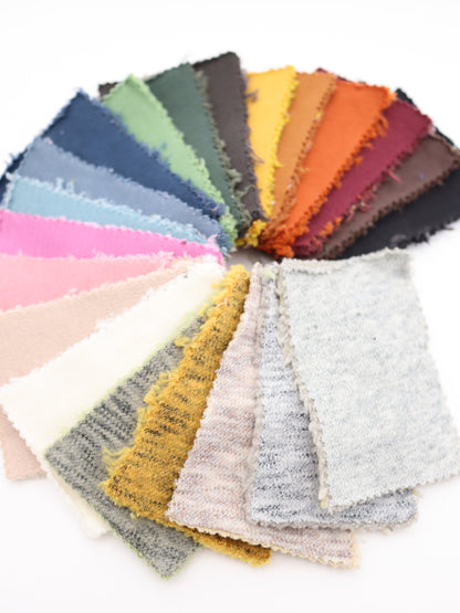 【25AW-040】かわいいリバーシブルWフェイス裏ソフトボアスウェット　/0.5ｙあたり=～1160円