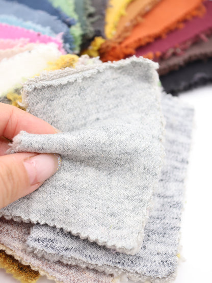 【25AW-040】かわいいリバーシブルWフェイス裏ソフトボアスウェット　/0.5ｙあたり=～1160円