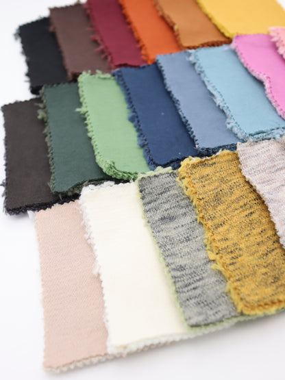 【25AW-040】かわいいリバーシブルWフェイス裏ソフトボアスウェット　/0.5ｙあたり=～1160円