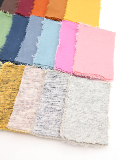 【25AW-040】かわいいリバーシブルWフェイス裏ソフトボアスウェット　/0.5ｙあたり=～1160円