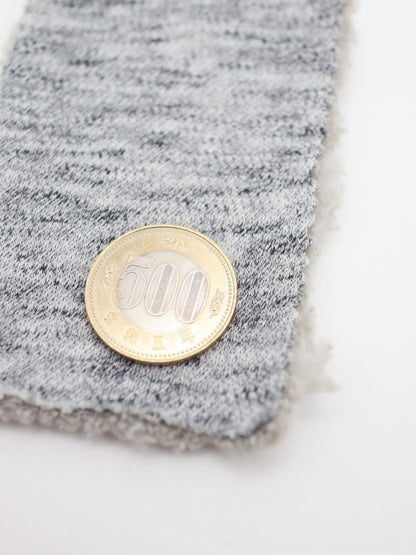 【25AW-040】かわいいリバーシブルWフェイス裏ソフトボアスウェット　/0.5ｙあたり=～1160円