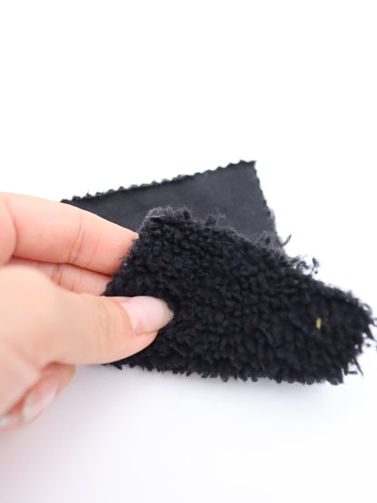 【25AW-040】かわいいリバーシブルWフェイス裏ソフトボアスウェット　/0.5ｙあたり=～1160円