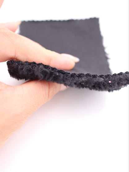 【25AW-040】かわいいリバーシブルWフェイス裏ソフトボアスウェット　/0.5ｙあたり=～1160円