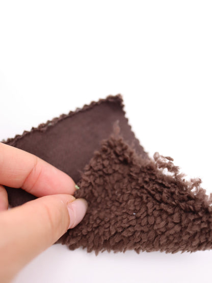 【25AW-040】かわいいリバーシブルWフェイス裏ソフトボアスウェット　/0.5ｙあたり=～1160円