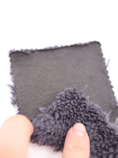 【25AW-040】かわいいリバーシブルWフェイス裏ソフトボアスウェット　/0.5ｙあたり=～1160円