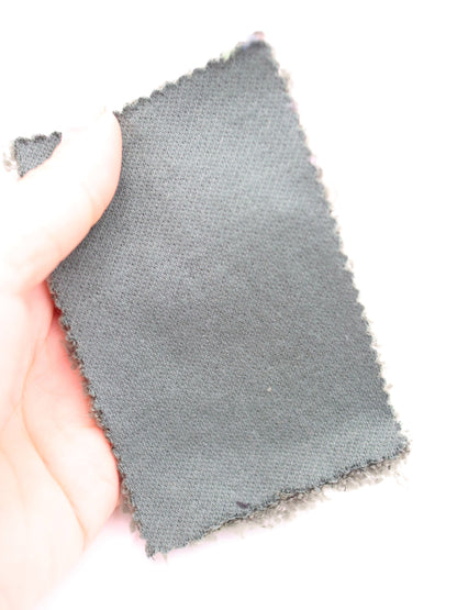 【25AW-040】かわいいリバーシブルWフェイス裏ソフトボアスウェット　/0.5ｙあたり=～1160円