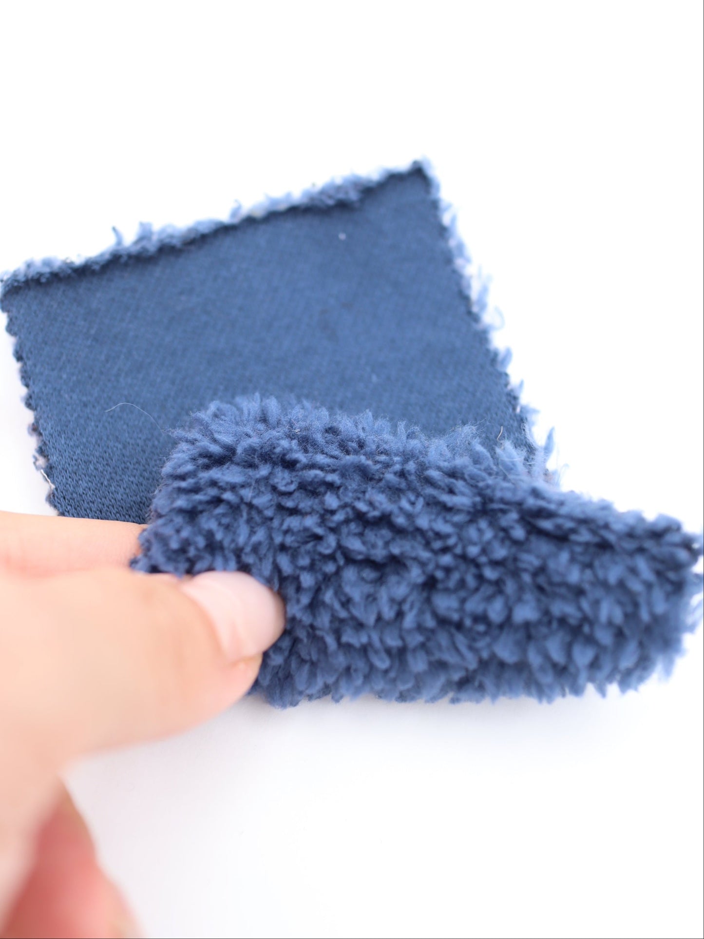 【25AW-040】かわいいリバーシブルWフェイス裏ソフトボアスウェット　/0.5ｙあたり=～1160円