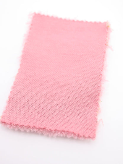 【25AW-040】かわいいリバーシブルWフェイス裏ソフトボアスウェット　/0.5ｙあたり=～1160円