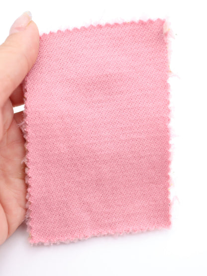 【25AW-040】かわいいリバーシブルWフェイス裏ソフトボアスウェット　/0.5ｙあたり=～1160円