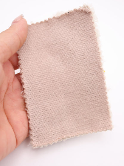 【25AW-040】かわいいリバーシブルWフェイス裏ソフトボアスウェット　/0.5ｙあたり=～1160円