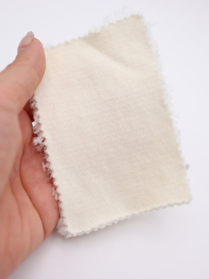 【25AW-040】かわいいリバーシブルWフェイス裏ソフトボアスウェット　/0.5ｙあたり=～1160円