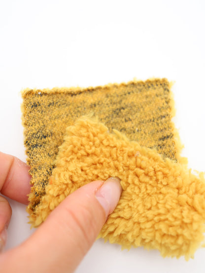 【25AW-040】かわいいリバーシブルWフェイス裏ソフトボアスウェット　/0.5ｙあたり=～1160円