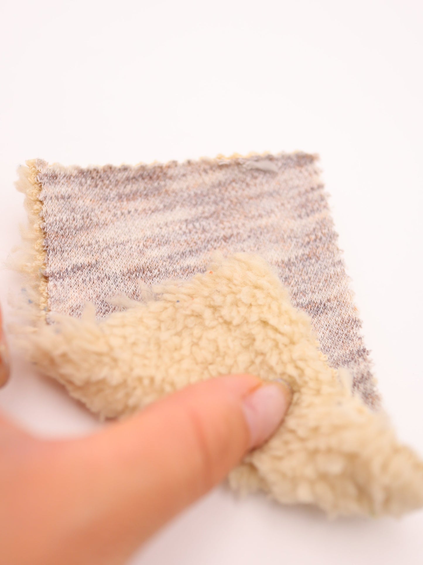 【25AW-040】かわいいリバーシブルWフェイス裏ソフトボアスウェット　/0.5ｙあたり=～1160円