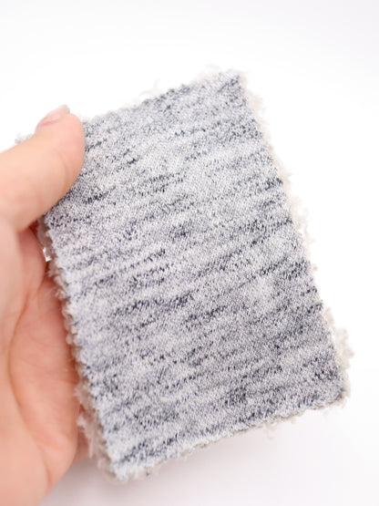 【25AW-040】かわいいリバーシブルWフェイス裏ソフトボアスウェット　/0.5ｙあたり=～1160円