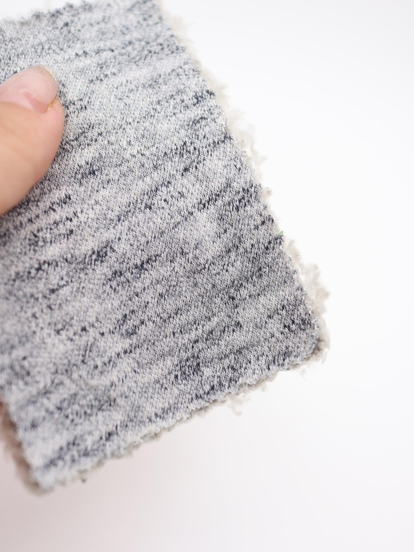 【25AW-040】かわいいリバーシブルWフェイス裏ソフトボアスウェット　/0.5ｙあたり=～1160円