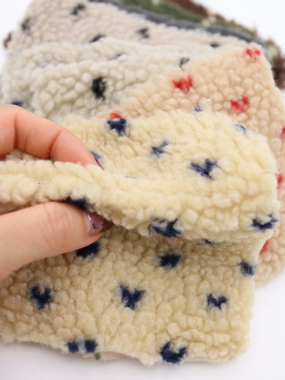 【25AW-151】じつはプチハートボア　/0.5ｙあたり=～1065円