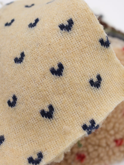 【25AW-151】じつはプチハートボア　/0.5ｙあたり=～1065円