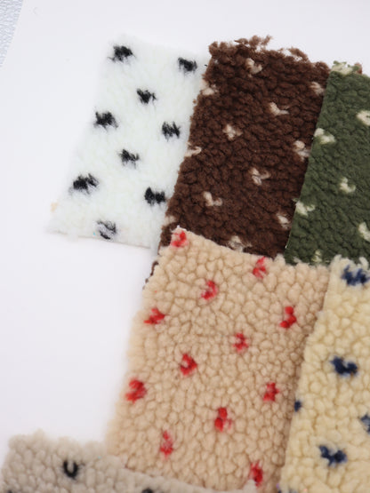 【25AW-151】じつはプチハートボア　/0.5ｙあたり=～1065円