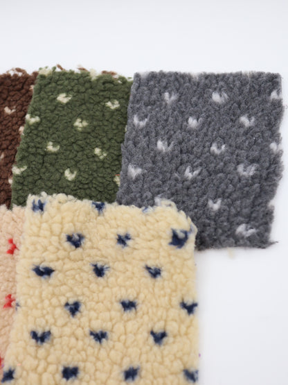 【25AW-151】じつはプチハートボア　/0.5ｙあたり=～1065円