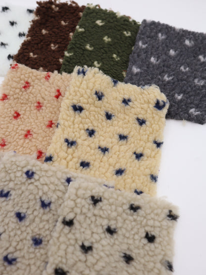 【25AW-151】じつはプチハートボア　/0.5ｙあたり=～1065円