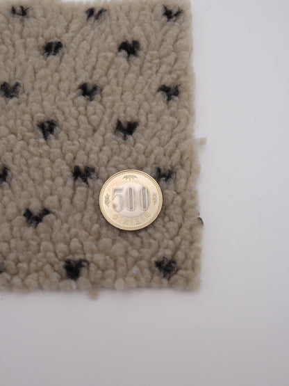 【25AW-151】じつはプチハートボア　/0.5ｙあたり=～1065円