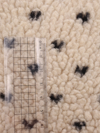 【25AW-151】じつはプチハートボア　/0.5ｙあたり=～1065円