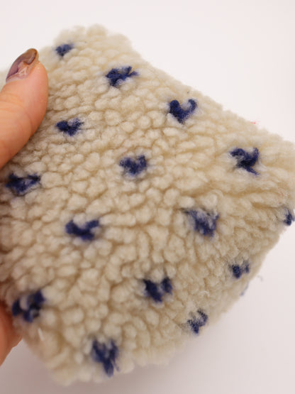 【25AW-151】じつはプチハートボア　/0.5ｙあたり=～1065円