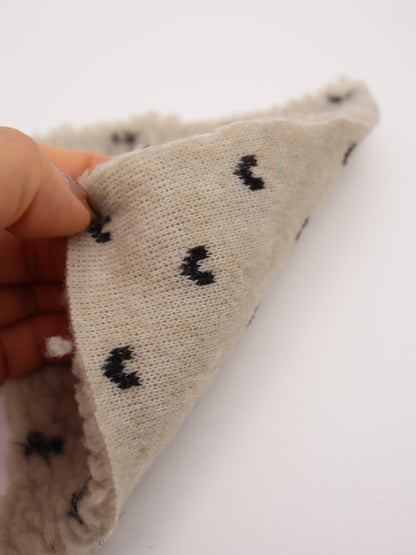 【25AW-151】じつはプチハートボア　/0.5ｙあたり=～1065円