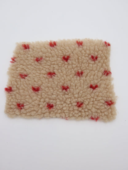 【25AW-151】じつはプチハートボア　/0.5ｙあたり=～1065円