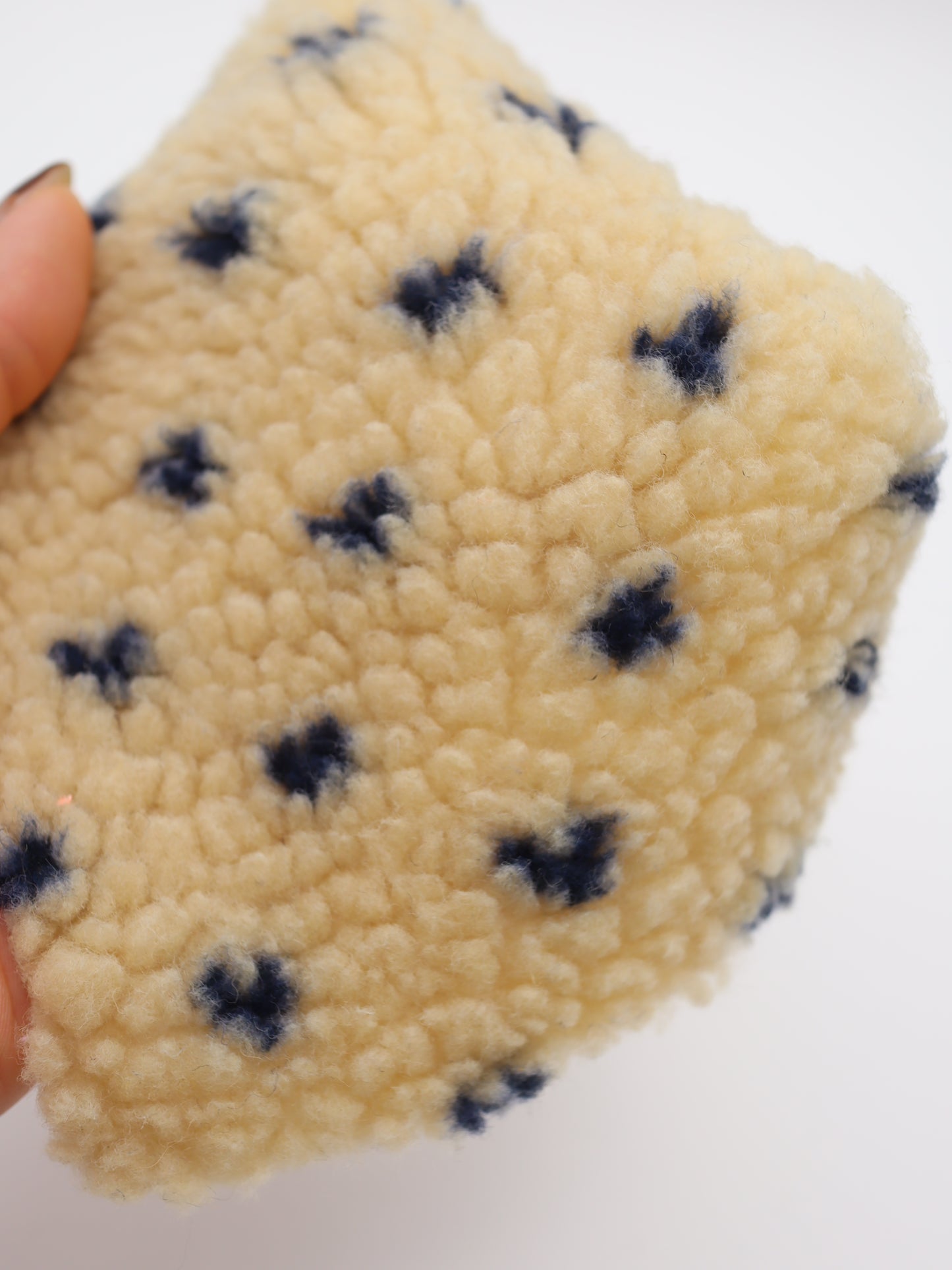 【25AW-151】じつはプチハートボア　/0.5ｙあたり=～1065円