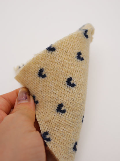 【25AW-151】じつはプチハートボア　/0.5ｙあたり=～1065円