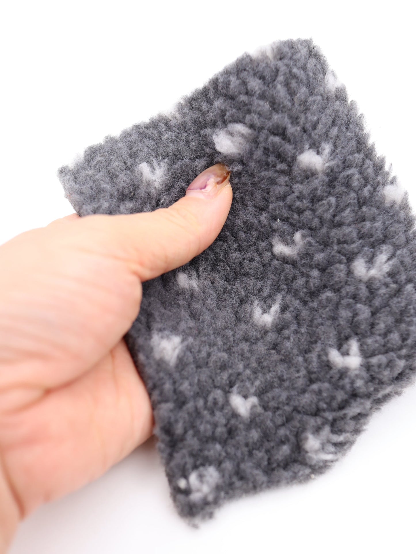 【25AW-151】じつはプチハートボア　/0.5ｙあたり=～1065円