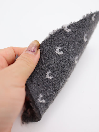 【25AW-151】じつはプチハートボア　/0.5ｙあたり=～1065円