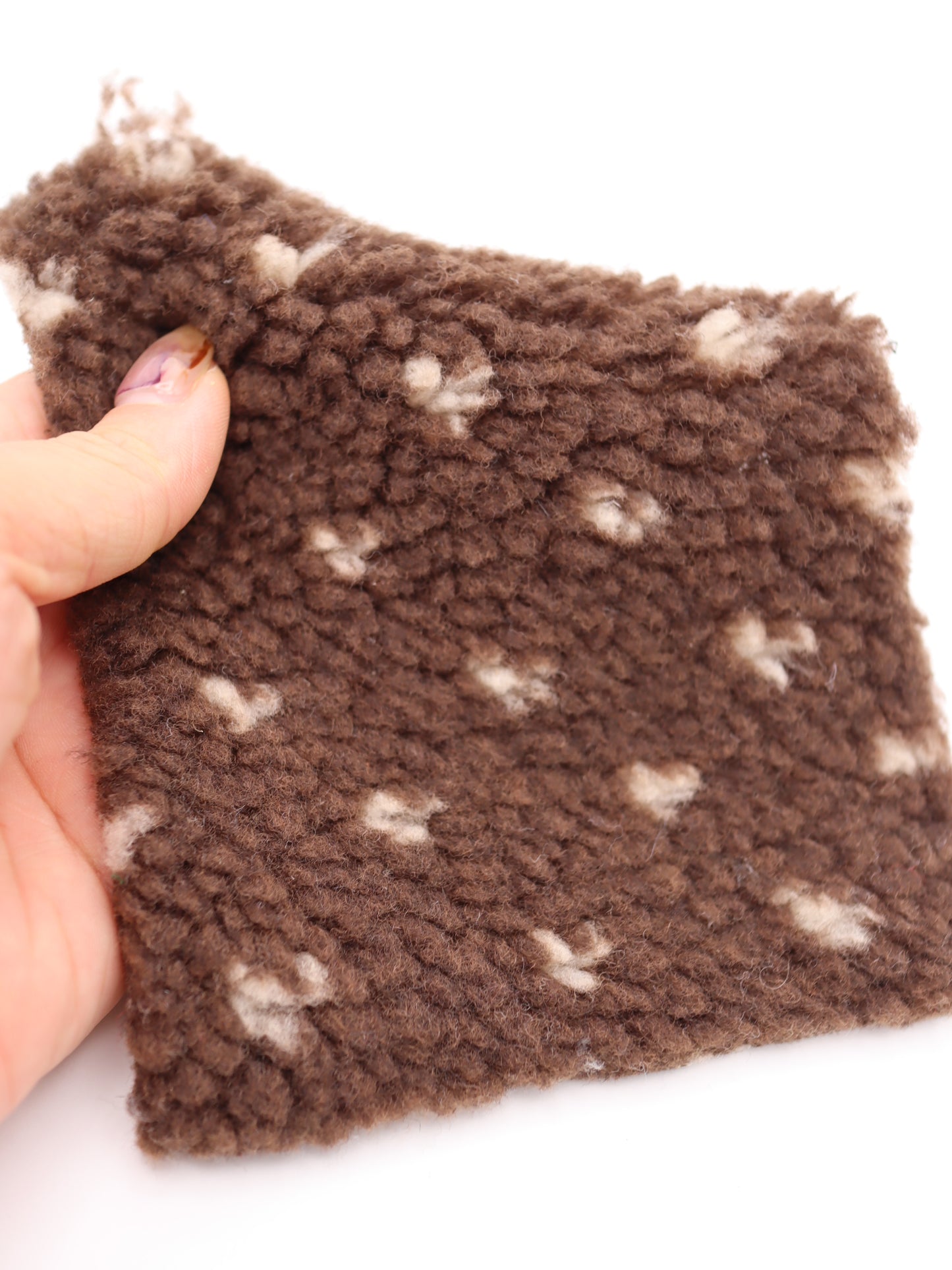 【25AW-151】じつはプチハートボア　/0.5ｙあたり=～1065円