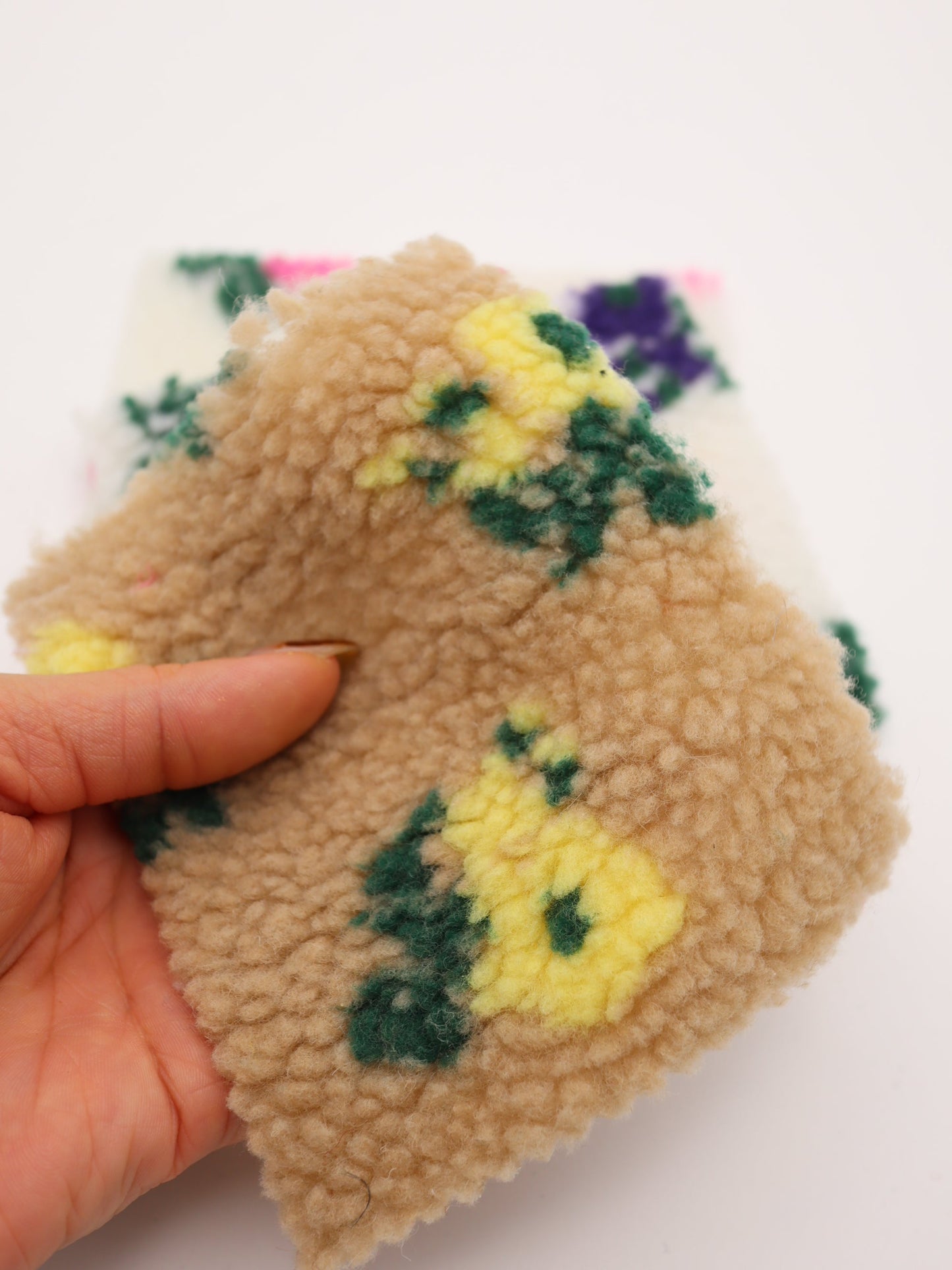 【25AW-087】スプリングフラワーボア　/0.5ｙあたり=～1110円