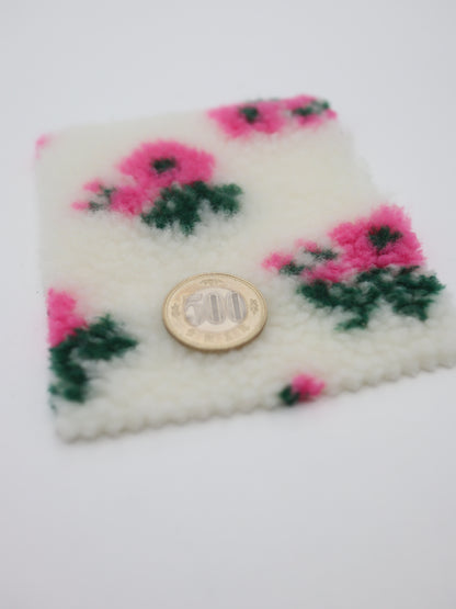 【25AW-087】スプリングフラワーボア　/0.5ｙあたり=～1110円