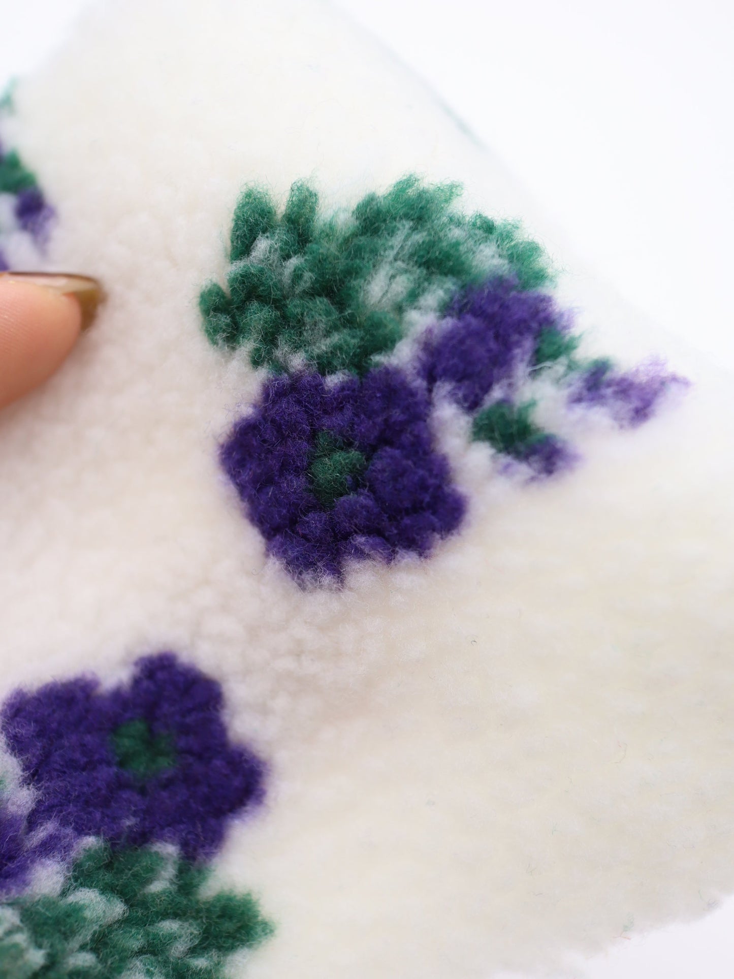 【25AW-087】スプリングフラワーボア　/0.5ｙあたり=～1110円