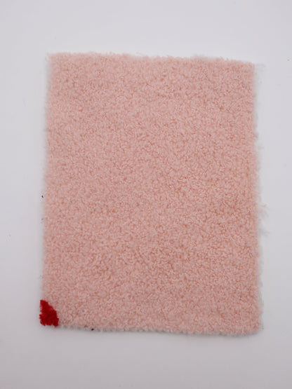 【25AW-159】さくらんぼ両面ボアニット　/0.5ｙあたり=～1440円