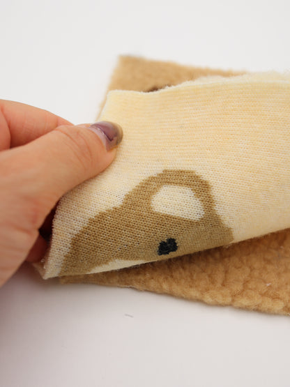 【25AW-156】くまちゃんボア　/0.5ｙあたり=～1735円