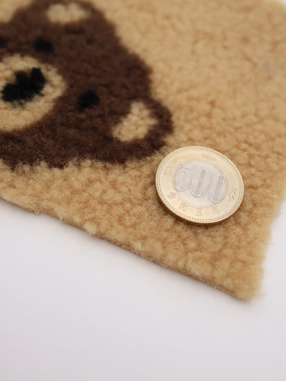 【25AW-156】くまちゃんボア　/0.5ｙあたり=～1735円