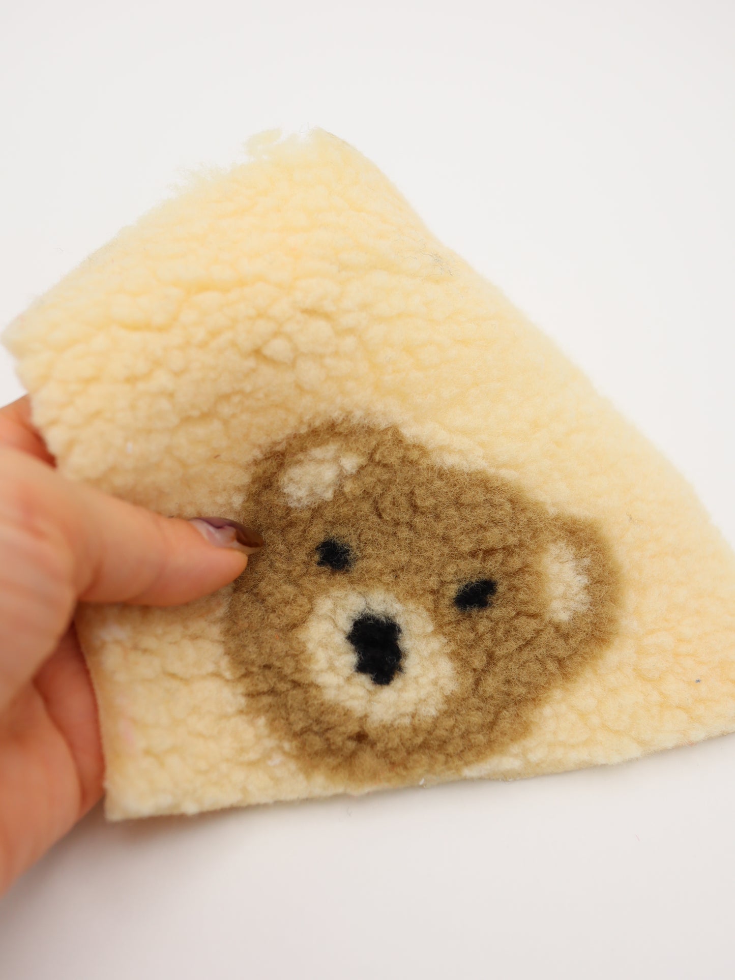 【25AW-156】くまちゃんボア　/0.5ｙあたり=～1735円