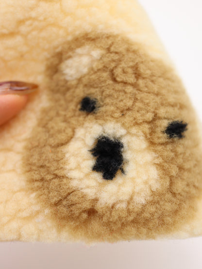 【25AW-156】くまちゃんボア　/0.5ｙあたり=～1735円
