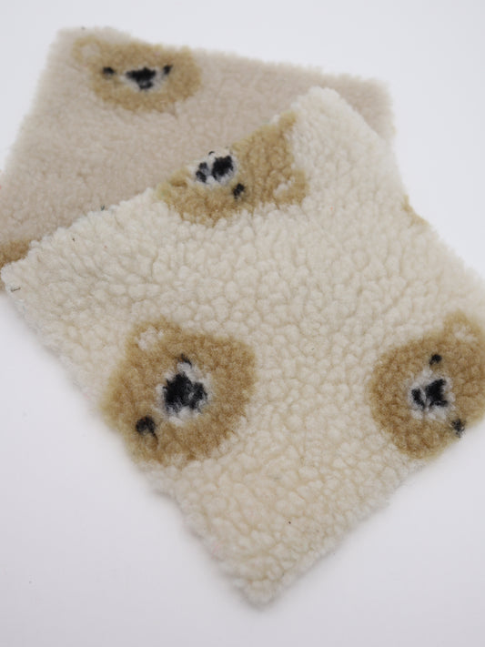 【25AW-157】プチくまちゃんボア　/0.5ｙあたり=～1725円