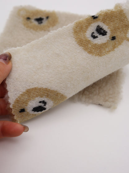 【25AW-157】プチくまちゃんボア　/0.5ｙあたり=～1725円