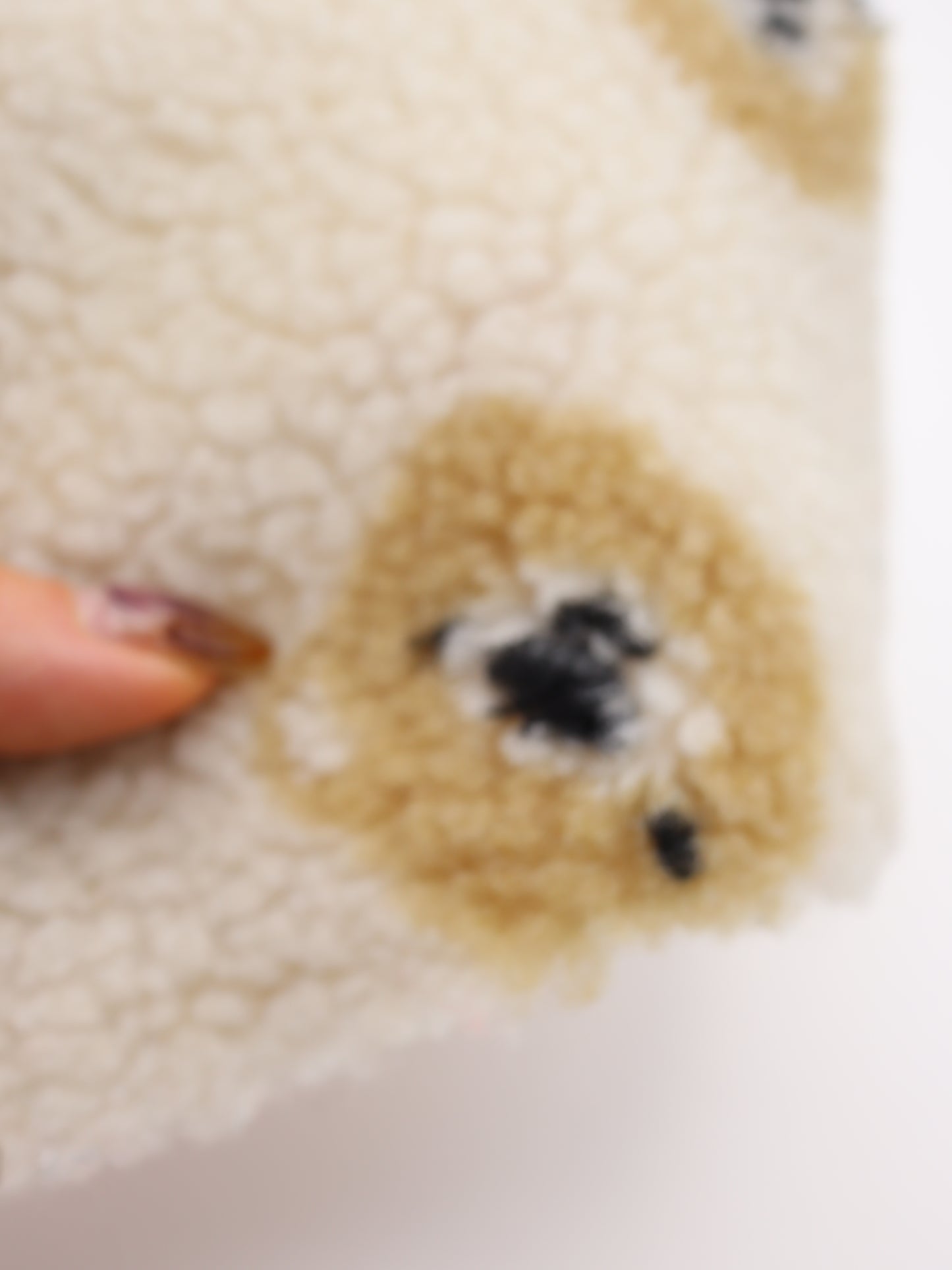 【25AW-157】プチくまちゃんボア　/0.5ｙあたり=～1725円